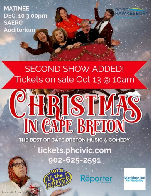 Christmas In Cape Breton- Port Hawkesbury Civic Centre