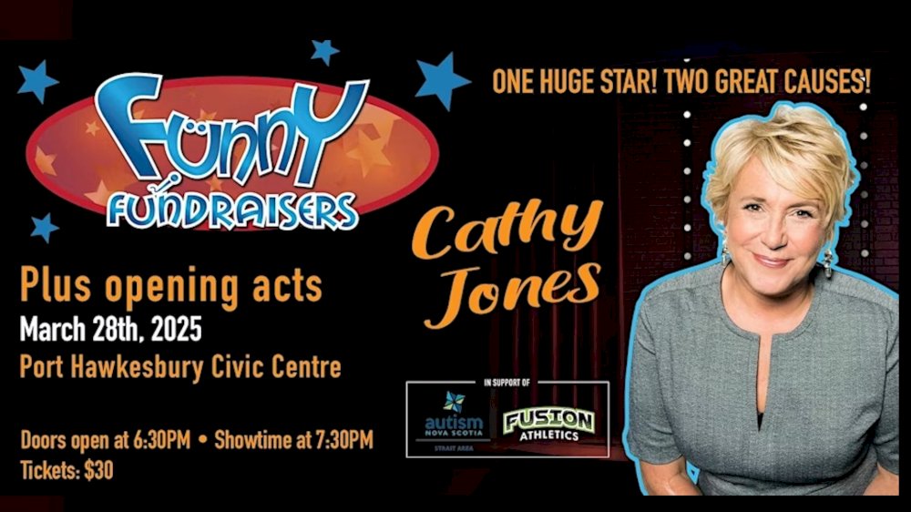 Cathy Jones Live! at the Port Hawkesbury Civic Centre