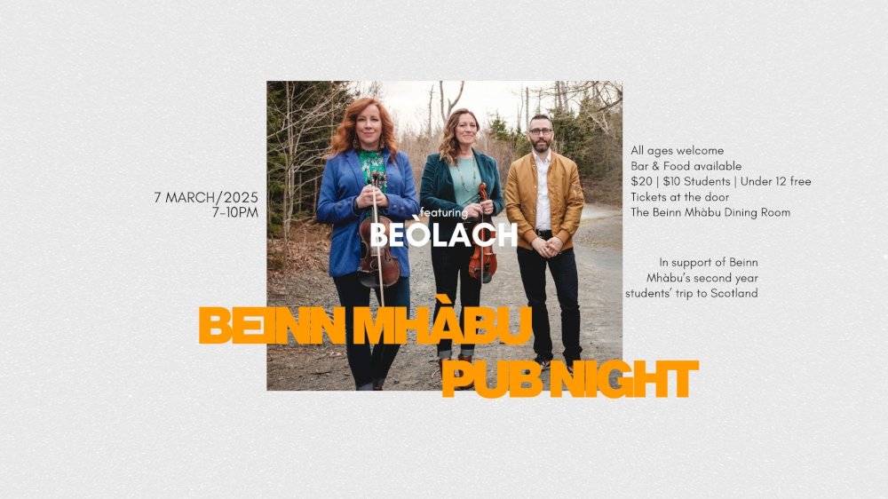 Beinn Mhàbu Pub Night with Beòlach