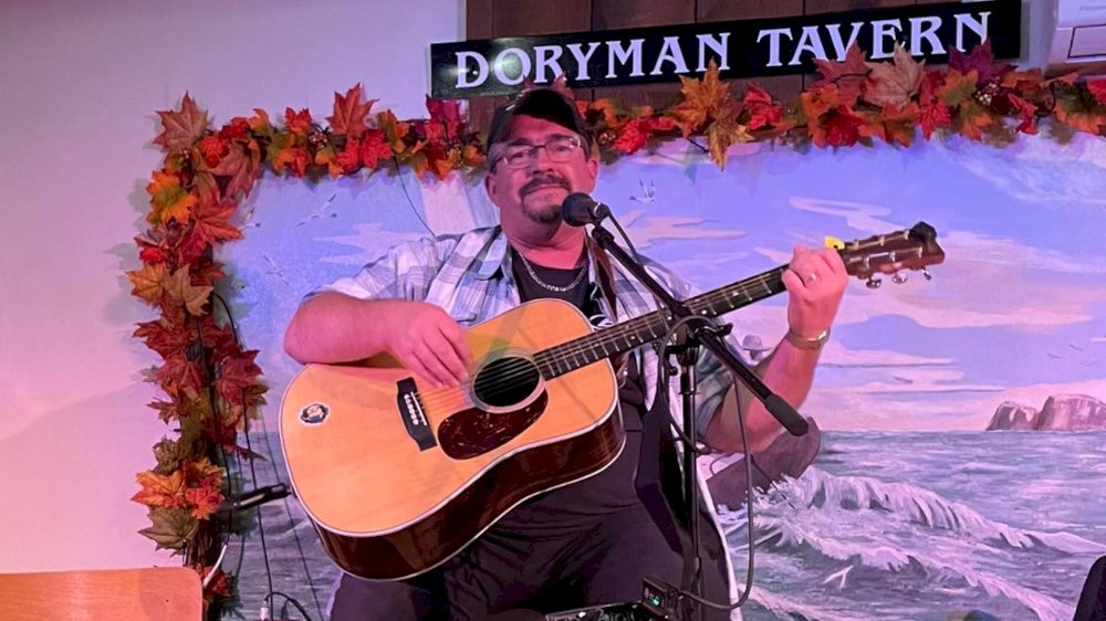 Louis Arsenault at the Doryman
