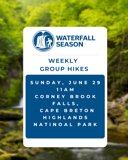 Waterfall Season Group Hikes: Corney Brook Falls